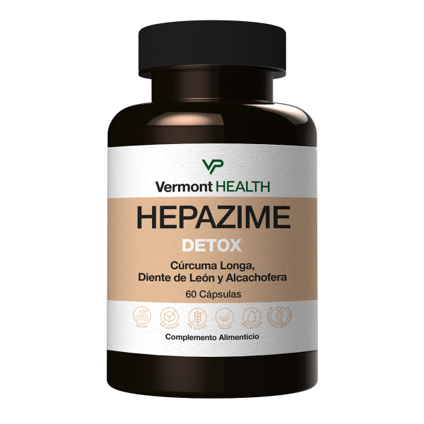 ENZIME HepaZime 60 capsule supliment anghinare curcuma papadie