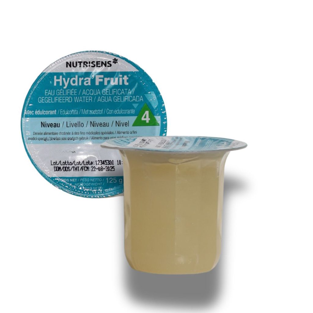 hydrafruit portocala 125g apa gelifiata disfagie hidratare