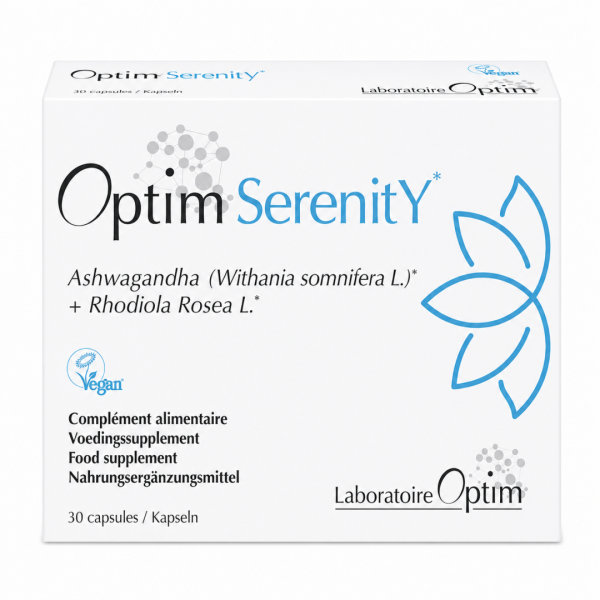 optim serenity 30 capsule rhodiola ashwagandha adaptogen echilibru emotional